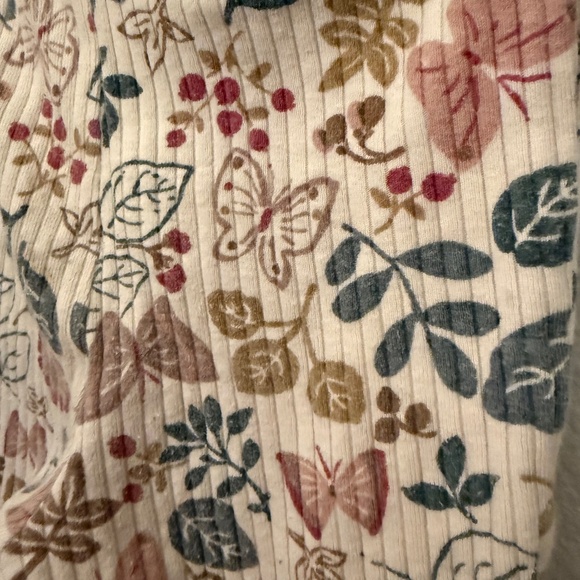 Carter's Organic Leggings Floral Size 9 Months - Picture 6 of 6